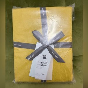 West Elm fitted sheet